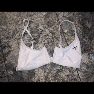 Venice White V-Cut Top